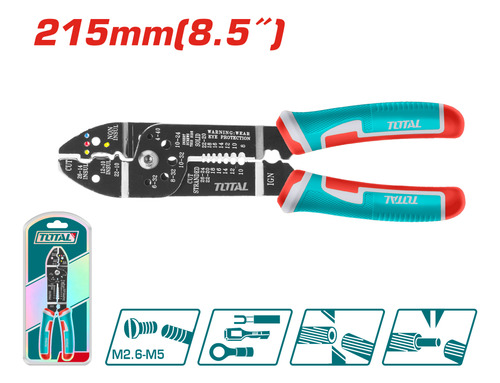 Alicate Pela Cable 8 Total Tht15851
