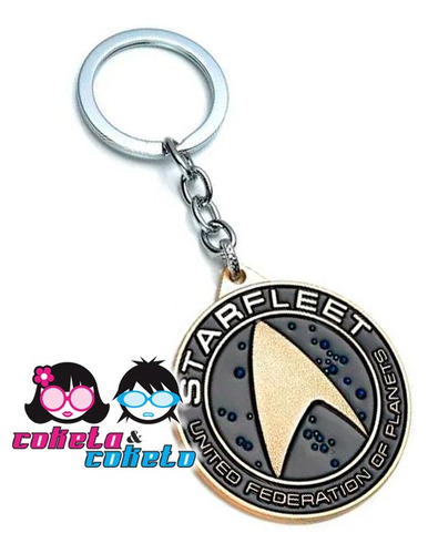 Llavero Star Trek Starfleet United Federation Of Planets 