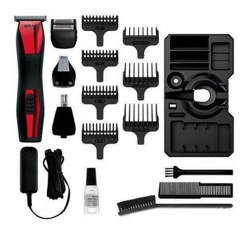 Recortador De Pelo Rojo Wahl Groomsman T-pro Bivolt, 