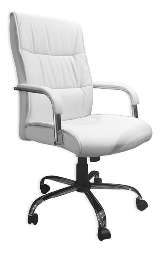 Sillón Ejecutivo Gerencial Cromado Alto Silla Oficina Escritorio Pc Codf52 - Tisera