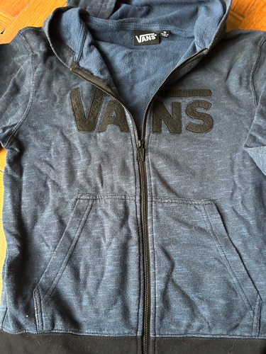 Buzo Huddie Vans Niño, Traído De Usa, Impecable (Usado)