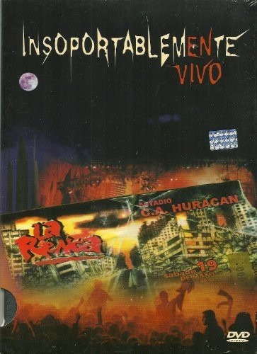 Dvd La Renga Insoportablemente Vivo&-.