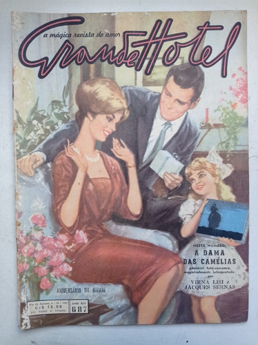 Revista Grande Hotel Nº 687 - Out/1960 - Fotonovela