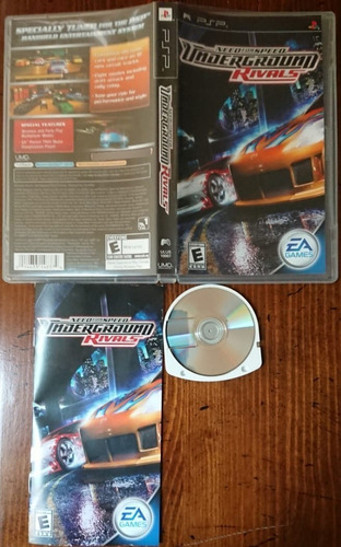 Need For Speed Underground Rivals - Psp + Usado