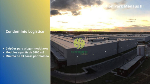 Imagem 2 de 16 de Galpão Para Alugar, 5589 M² Por R$ 134.136,00/mês - Distrito Industrial I - Manaus/am - Ga0290