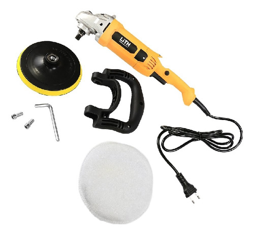 Politriz Angular 6pol 1050w 220v Kit Polimento E Acessórios