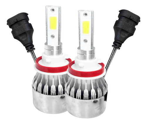 Kit X2 Luces Blancas Cree Led H4 Alta Baja Fiat Fiorino Uno