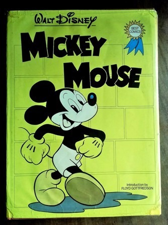Mickey Mouse Livro Formatão,capa Dura-usa-1986-204 Pgs Cores-primeiras Histórias Do Mickey 1930 Até 1937