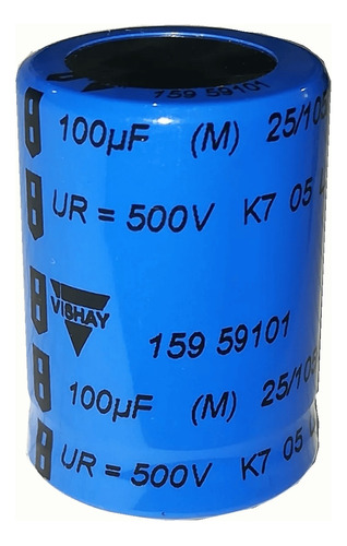 Capacitor 100uf  500v 