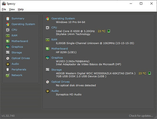 Cpu Hp I5 6500, 8gb Ddr4, Hd500gb (5)
