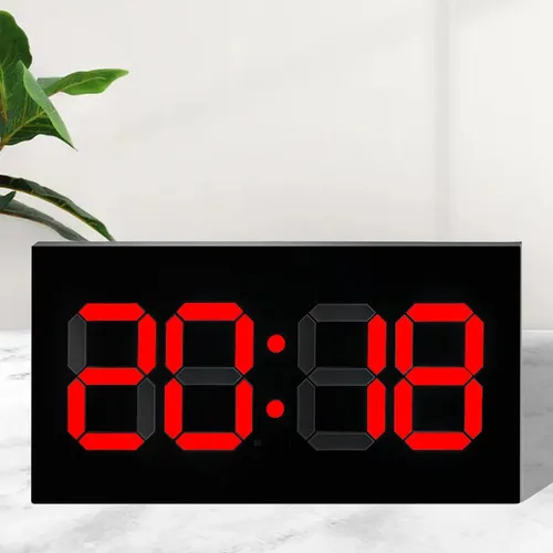Reloj digital numeros rojos sale