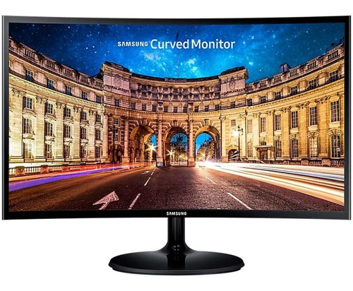 Imagen 2 de 5 de Monitor Gamer Curvo Samsung Lc24f390fhlxzx Led 24 Hdmi Vga
