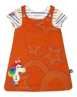 Vestido Y Polo Pixar Disney Usa 3 Unicornio