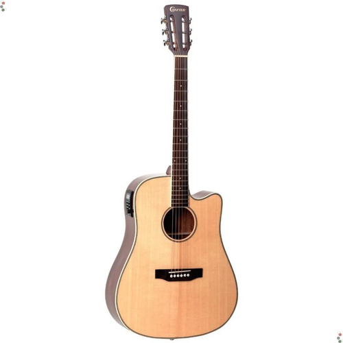 Violão Elétrico Crafter Rd600 Ce Tampo Sólido Natural