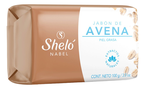 Jabon De Avena Shelo Nabel® 100grs.