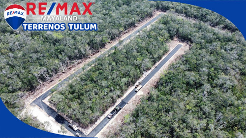 Oportunidad De Inversión En Tulum Lote Con Escritura, Servicios Y Excelente Ubicación