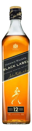 Whisky Johnnie Walker Black Label 12 Años 1lt.
