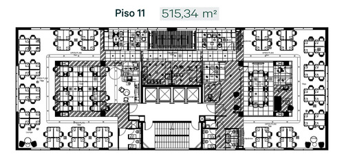 Arriendo Oficina Habilitada De 255,36 M2, Metro Pedro De Val
