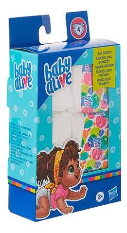 Baby Alive Pañales Para Muñeca