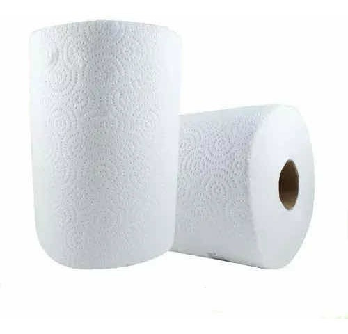 Rollos Papel Cocina Troquelado 200 Paños D/ Hoja X8 U.