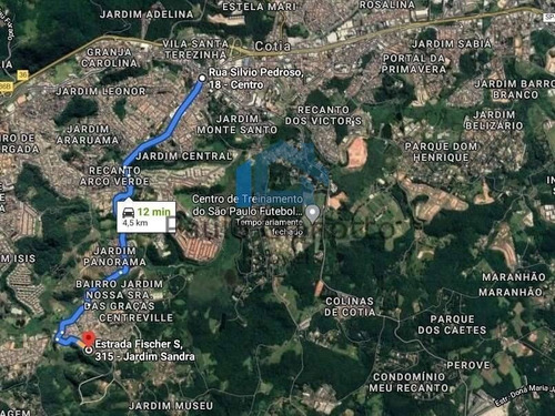 Imagem 2 de 6 de Área 2.740m² (zis) Próx. Ao Centro De Cotia (km 32 Rap. Tavares) - 716