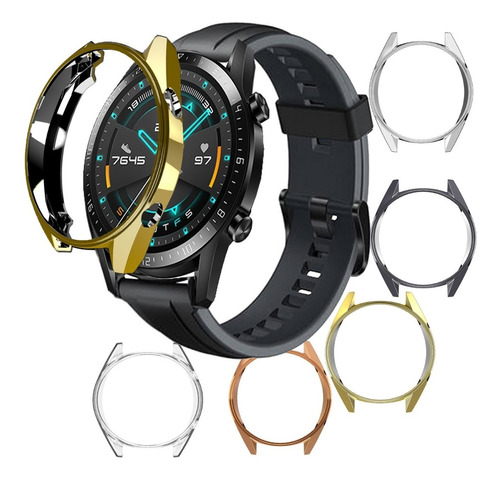 Case Tpu Protector Mica Colores Para Huawei Watch Gt 2 46mm