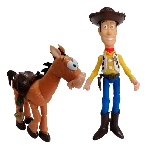 TOY STORY FIGURA BASICA WOODY Y TIRO AL BLANCO