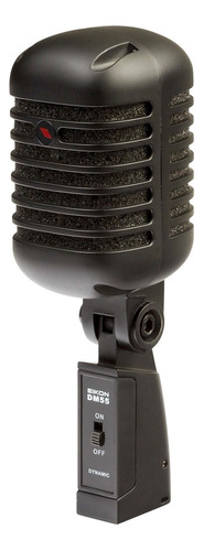 Micrófono Dinámico Cardioide Tipo Vintage Eikon Dm55v2bk Color Negro