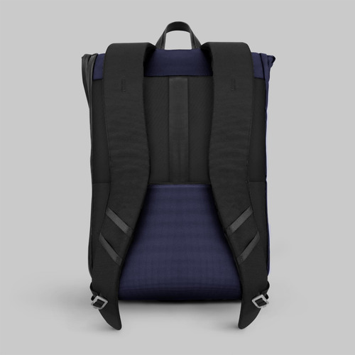 Mochila De Trabajo/viaje The Frenchie Co. Azul Moderne