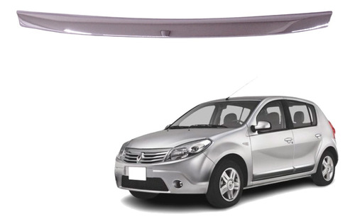 Moldura Cromada Máscara Frontal Renault Sandero 2009-2012