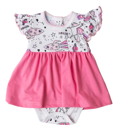 Vestido Bambino Unicornio Para Bebes