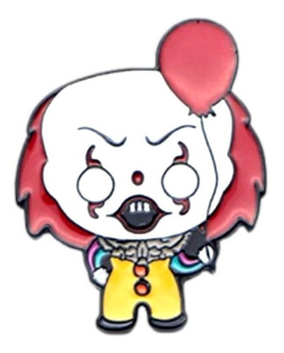 Prendedor Pin Payaso It Pennywise/ Kiwii Regalos