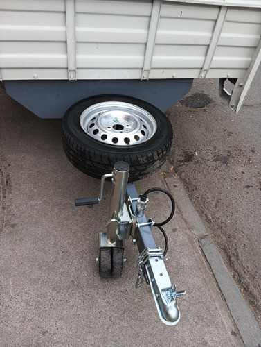 Carro De Arrastre Con Barandas Para 1000 Kg Con Documentos