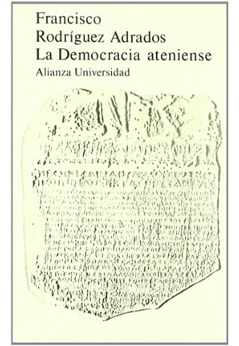 Libro La Democracia Ateniense De Rodriguez Adrados Francisco