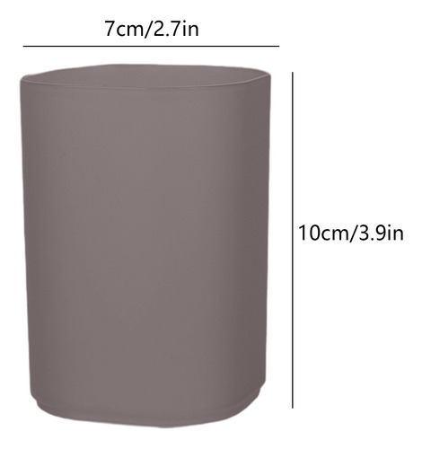 Copo De Caneta Transparente De Mesa Fosco Adequado Para Mesa