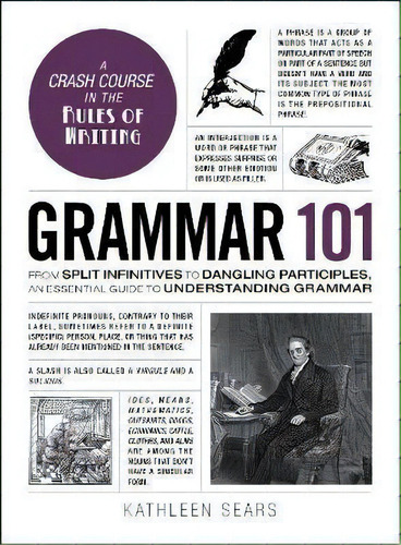 Grammar 101, De Kathleen Sears. Editorial Adams Media Corporation, Tapa Dura En Inglés