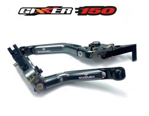 Maniguetas De Lujo Suzuki Gixxer 150 V1 Abatibles 