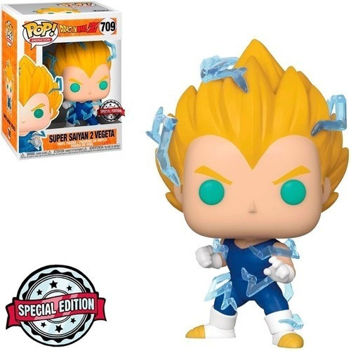 Funko Pop Super Saiyan 2 Vegeta #709 Special Edition Sticker