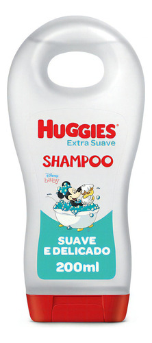  Shampoo Huggies Extra Suave - 200 Ml