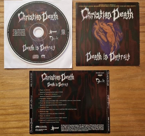 Christian Death - Death In Detroit ( Gothic Rock) 