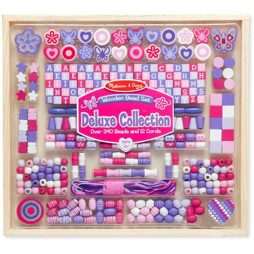 Melissa & Doug Deluxe Collection Set De Madera Del Grano