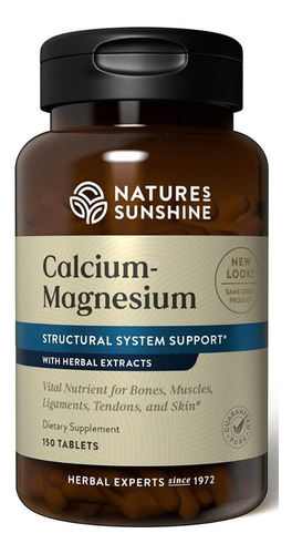 Natures Sunshine Calcium Magnesium - Unidad a $1853