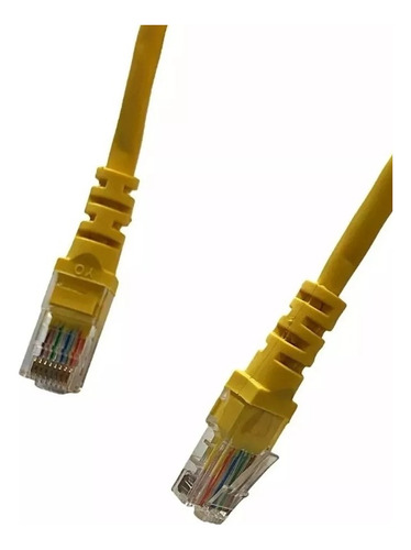 Patch Cord Utp Cat. 5e- Rj45 Para Redes, 5 Mts Certificado 