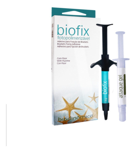 Adhesivo Para Brackets Biofix Con Fluor Jer 4grs Odontología