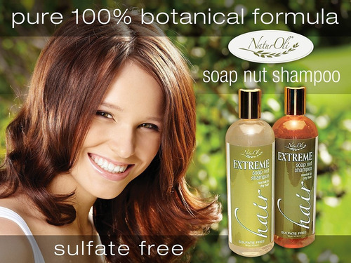 ChampĂș Naturoil Soap Nut/soapberry Para Cabello Normal A Sec