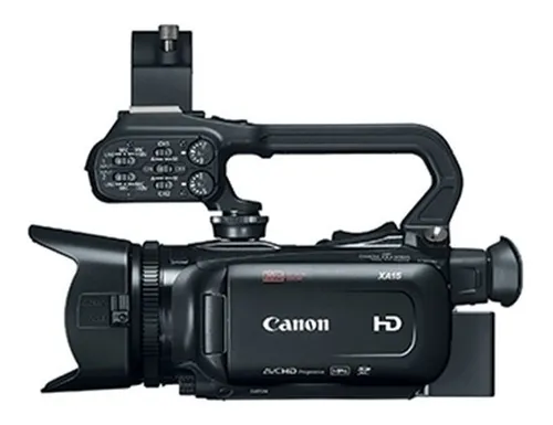 Cámara de video profesional Canon XA15 Full HD PAL negra