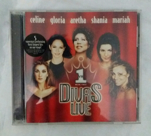 Divas Live Gloria Stefan Mariah Carey Cd Original Oferta