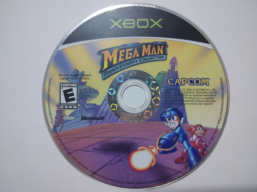 Megaman Anniversary Collection Xbox Clásico Original Físico 