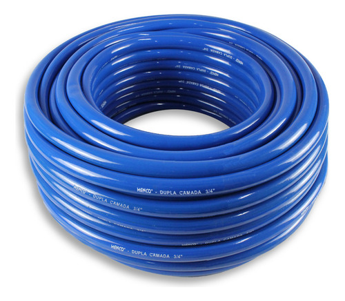 Mangueira Dupla Camada Azul 3/4 Elite - 60 Metros