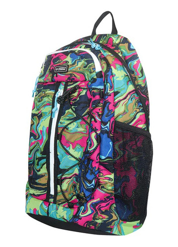 Mochila Converse Transition Backpack Print 25l Color Verde